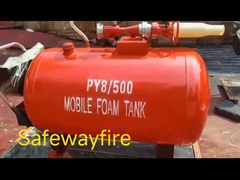 ถังโฟมเคลื่อนที่สีแดง